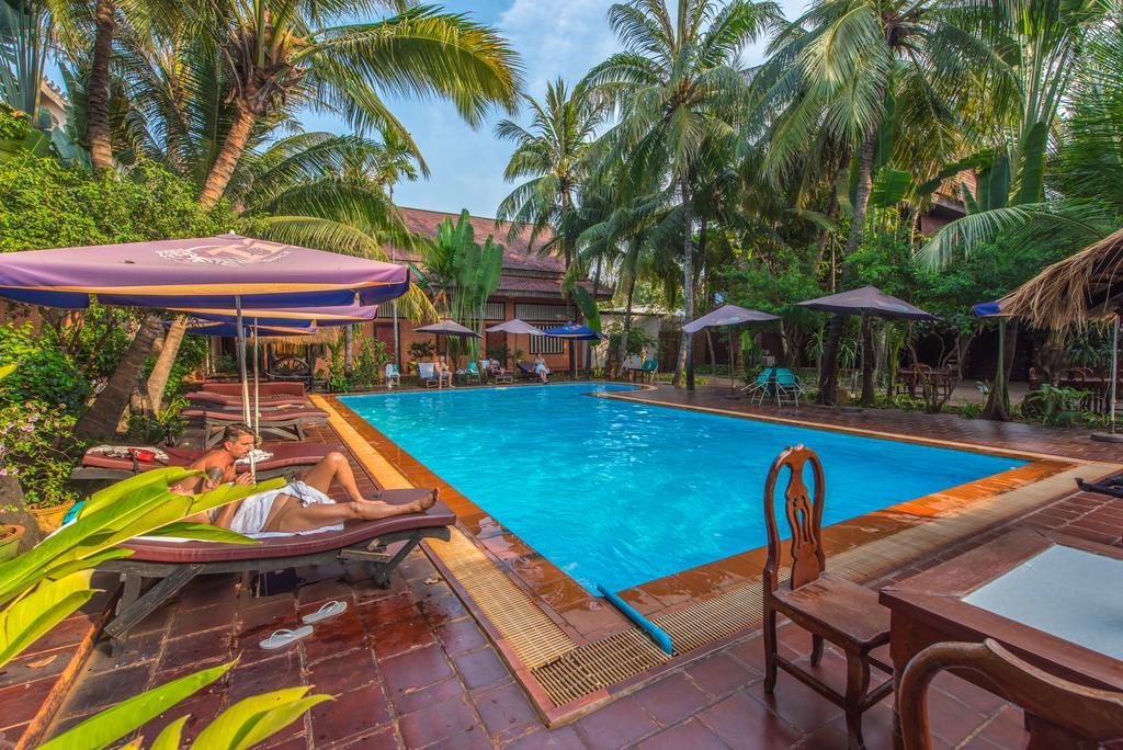 Neak Pean Hotel - Wooden House Siem Reap Exterior photo